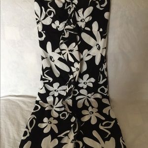 Tiki Palm Floral Dress